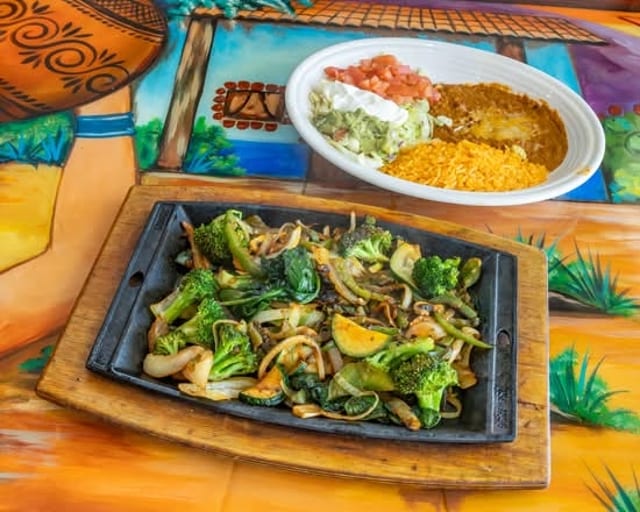 Veggie Fajitas.