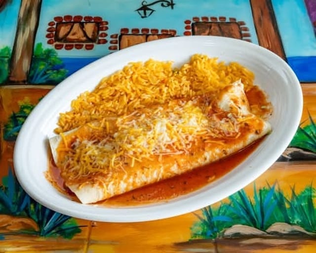 Fajita Burrito Lunch.