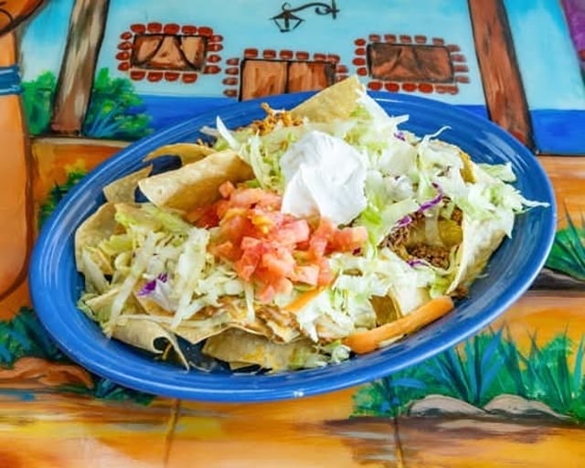 Half Nacho Supreme Lunch.